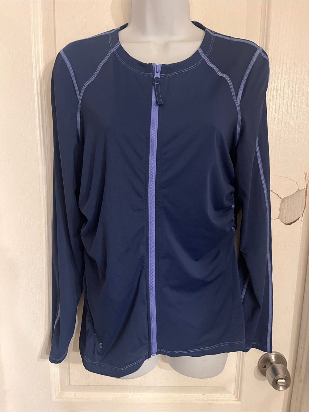 Title Nine Svelte Sunbuster Long Sleeve Top, size medium
